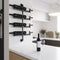 Wall mounted Wine bottle rack with 8 arms